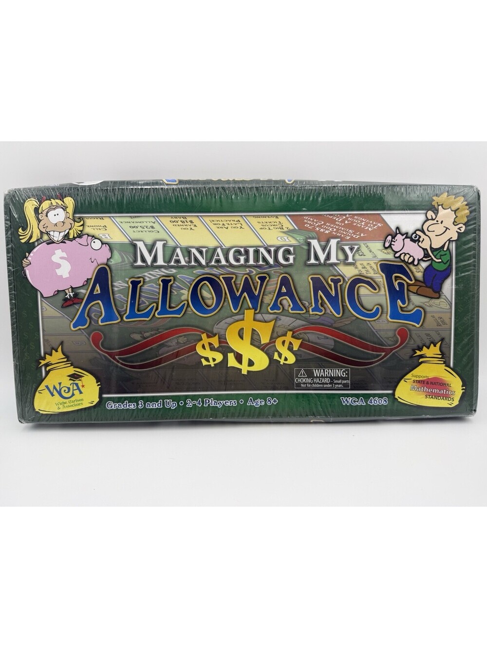 Wiebe Carlson MANAGING MY ALLOWANCE Real Life Math Experience Game New